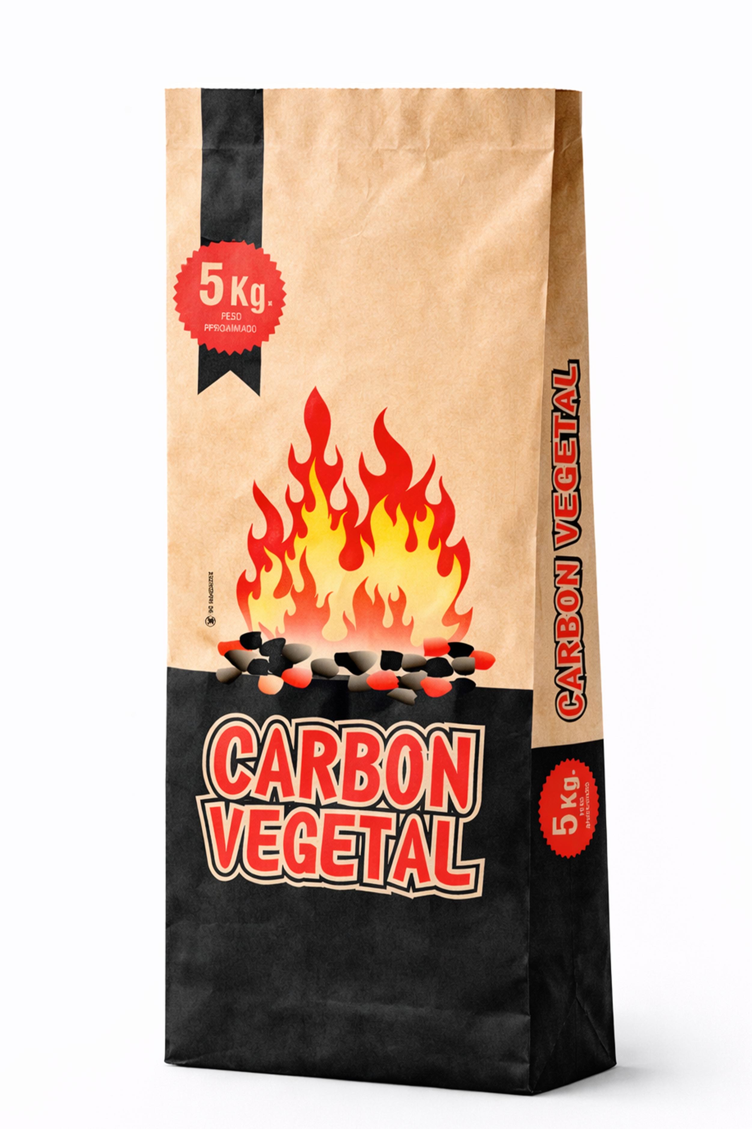 BOLSA FC CARBON 5KG MARRON