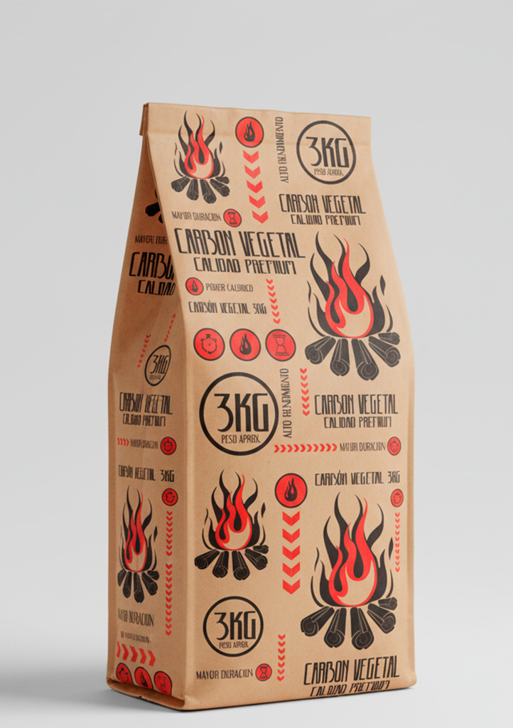 BOLSA FC CARBON 3KG IMP. CONTINUA