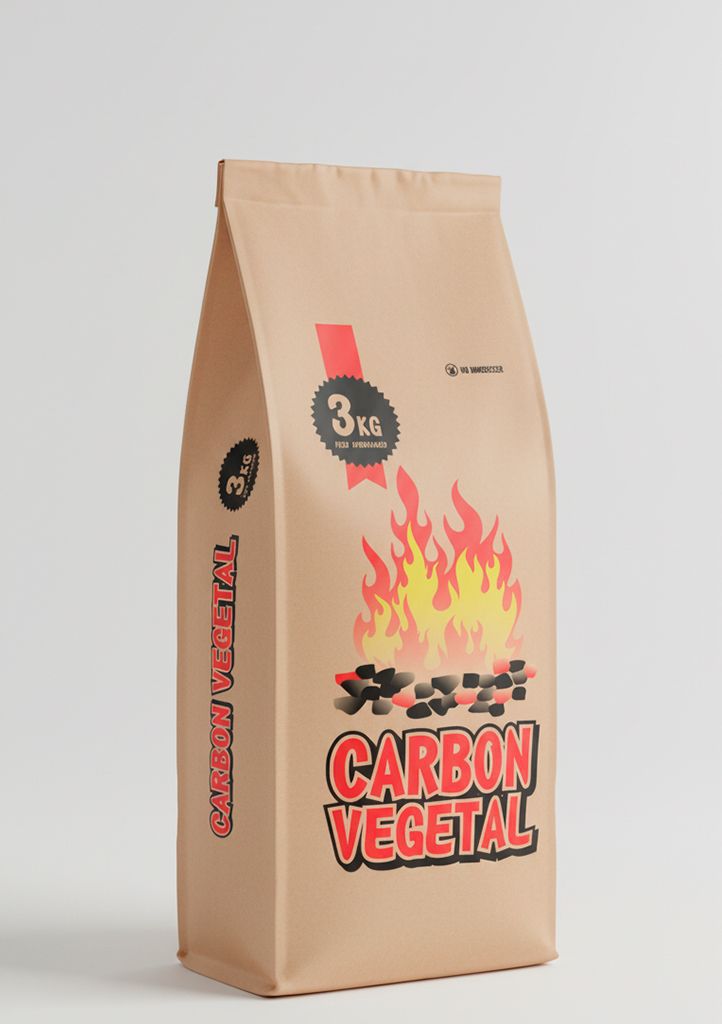 BOLSA P/ CARBON VEGETAL GENERICA 3KG